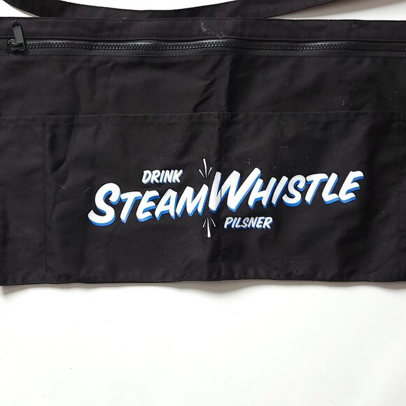 RARE Steam Whistle Beer Pilsner Bartender Apron Beer Pouch Waitress Uniform - Picture 3 of 3